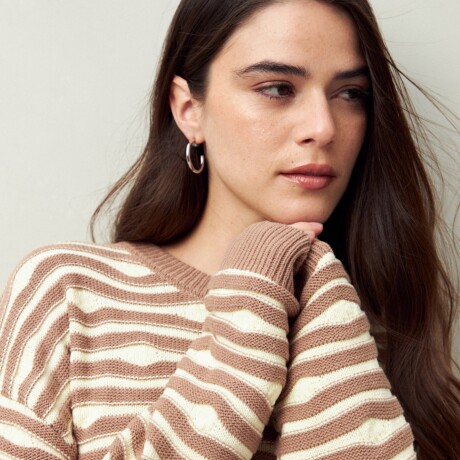 SWEATER GEMMA Visón