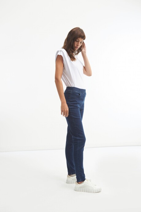 Jeggings jean medio