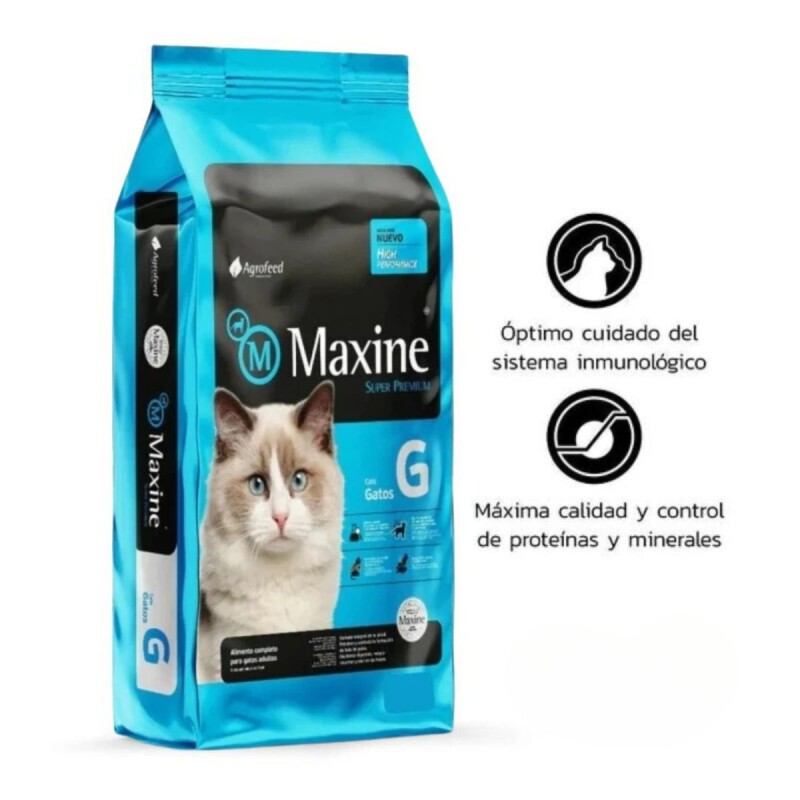 MAXINE GATOS ADULTOS 7.5 KG + VARITA CON CASCABEL DE REGALO