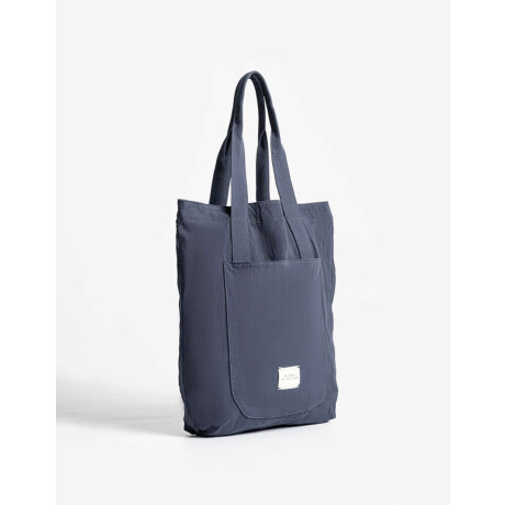 Tote Bag De Material Reciclado Azul Francia
