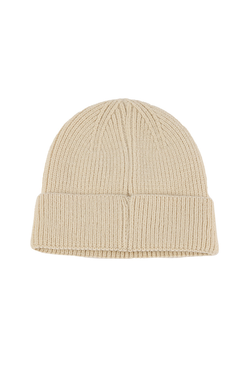 Gorro de invierno Beige
