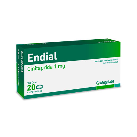 Endial 1 Mg 20 Comprimidos | Medicación Antidiabética Endial 1 mg 20 Comprimidos