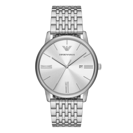 Reloj EMPORIO ARMANI MINIMALIST Acero Plateado Esfera 42mm 0