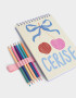 Librería Sets Foodie Set De Cuaderno Y Lápices Pasteles - Holografico
