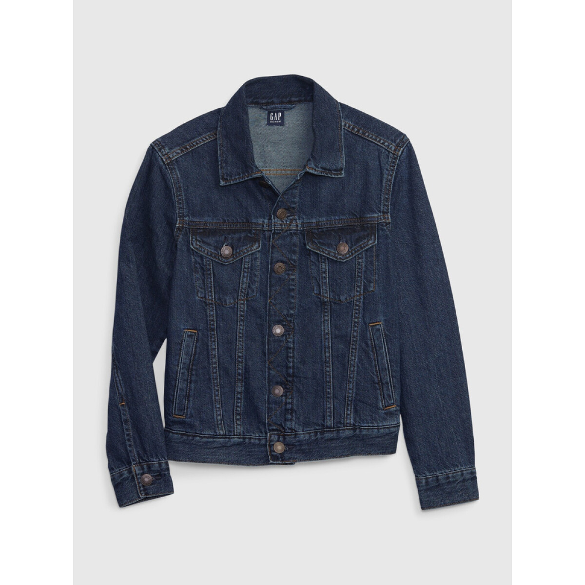 V-JKT DNM BAS - MEDIUM WASH 
