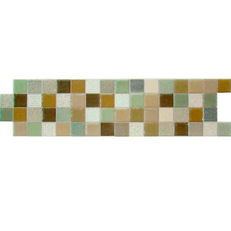 Guarda con mix de verde y marron (sin fin) 6,5x25 Estilker 000