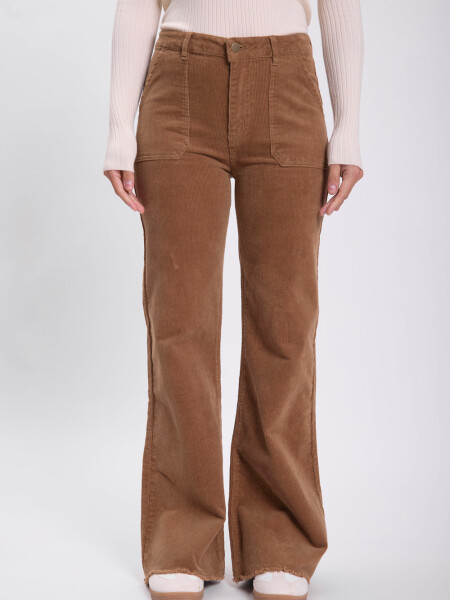 Pantalón pana oxford Tostado