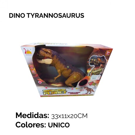 Dino Tyrannosaurus 33 Cm En Caja Unica