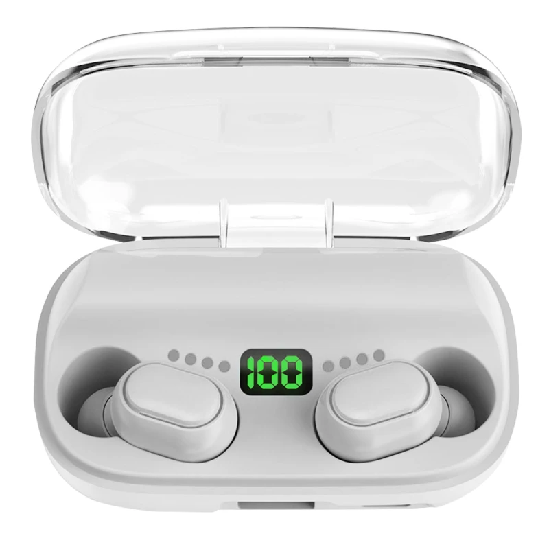 Auriculares Bluetooth In-Ear TWS-T11 Blanco