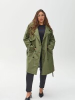 Trench impermeable Verde