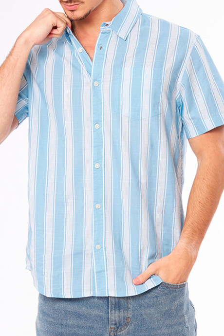 CAMISA COPARA Celeste