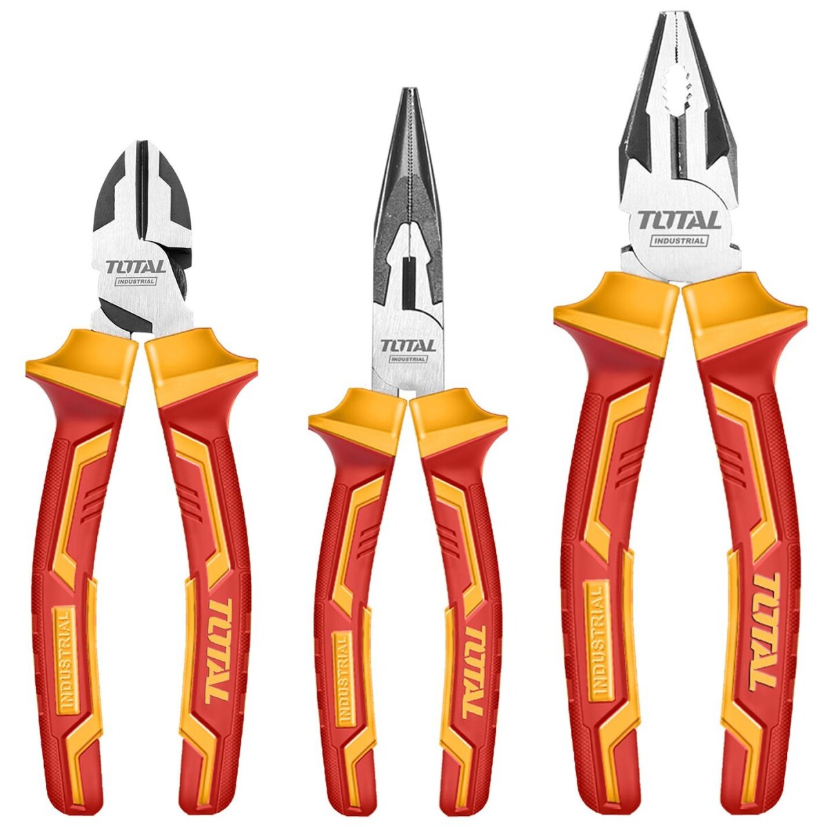 Set De 3 Alicates Aislados, Pinzas 1000v, Industrial 