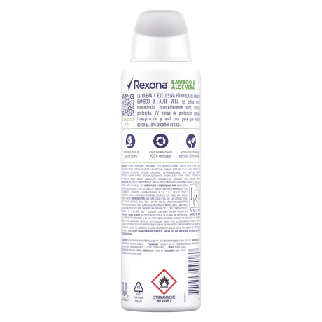 Rexona Desodorante Aerosol Ap Bamboo X90G+25S Rexona Desodorante Aerosol Ap Bamboo X90G+25S