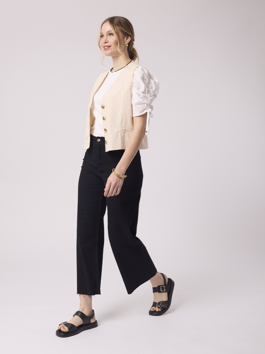 Jean cropped - negro 