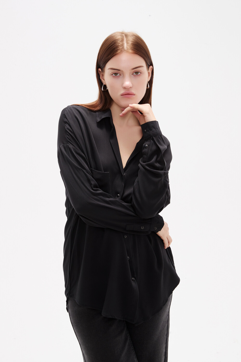 Camisa Alvie Negro