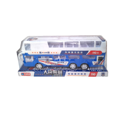 Outlet Bus doble piso a tracción 28x10.5x6cm Outlet Bus Doble Piso A Tracción 28x10.5x6cm