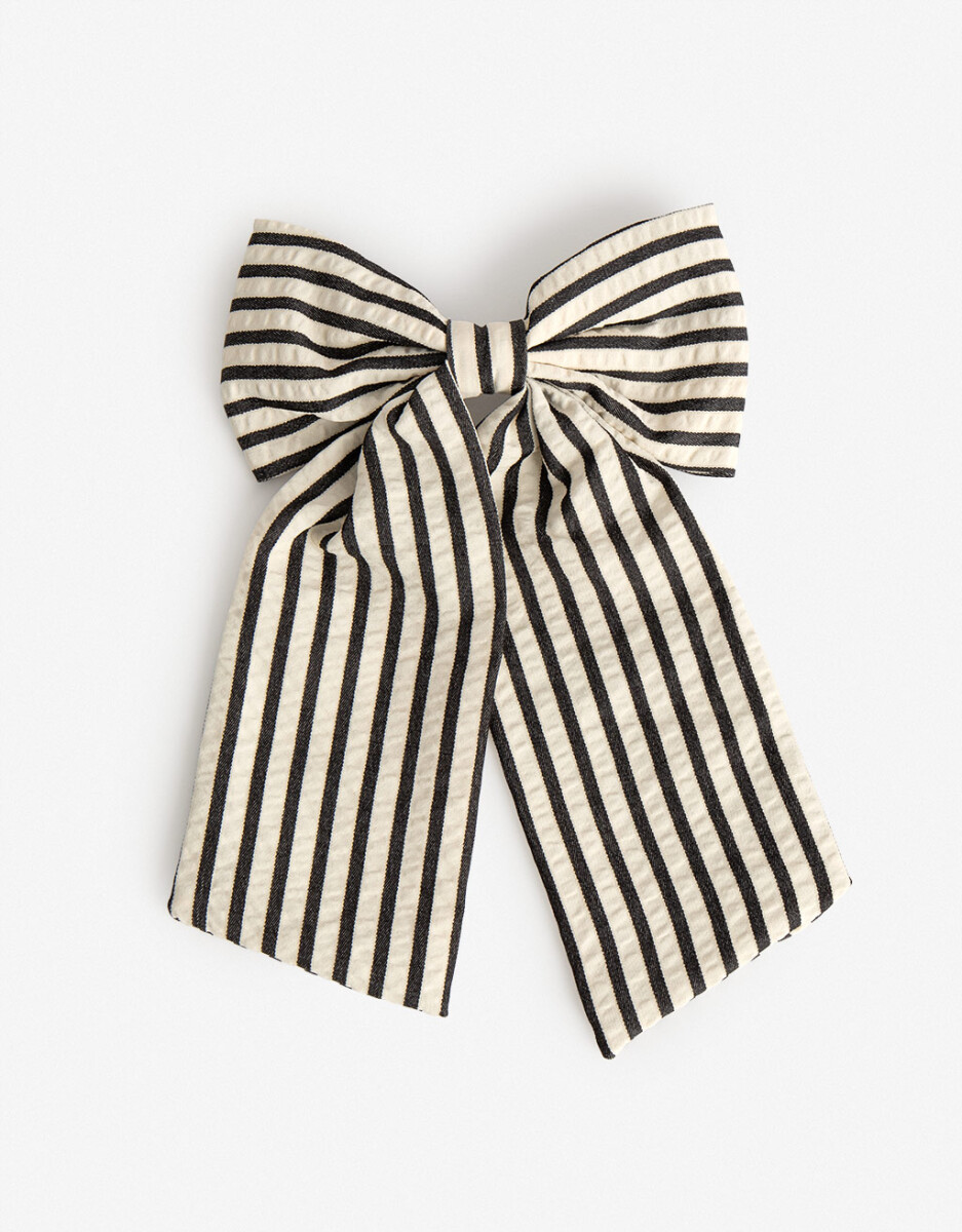 Moño Textil Estampado. 