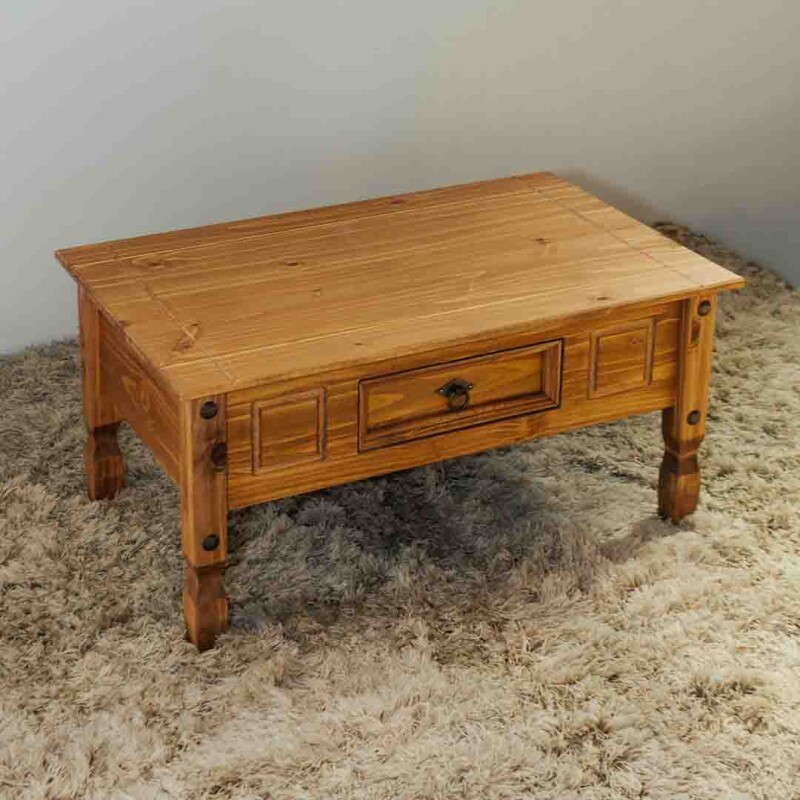 Mesa de living dorada Mesa de living dorada