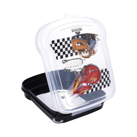Sandwichera Plástica Cars 17 x 13 cm U