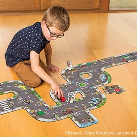 Puzzle grande Circuito de calles 20pcs Puzzle grande Circuito de calles 20pcs