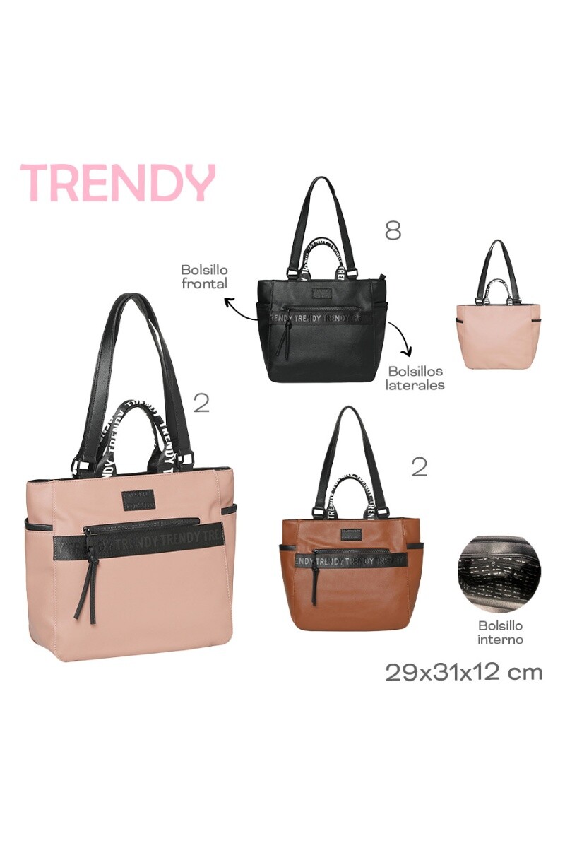 Cartera Trendy Beige