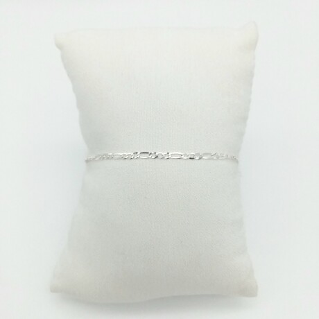 Pulsera de plata 925, FIGARO. Pulsera de plata 925, FIGARO.