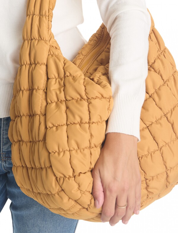 Bolso Capitoneado MOSTAZA