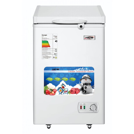 Freezer Convertible NICS 108 Litros BD-108WF | Blanco | Clase A Freezer Convertible NICS 108 Litros BD-108WF | Blanco | Clase A