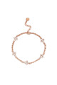 Pulsera Cruces con piedras Oreiro dorado