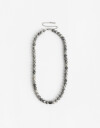 Collares Cortos Piedra Collar De Piedras Men's Collection - Gris Melange