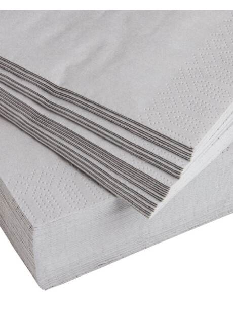 Servilletas papel MOLTE gris 40x40 50uds Servilletas papel MOLTE gris 40x40 50uds