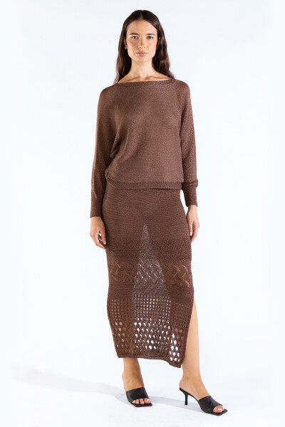 LU SKIRT Chocolate