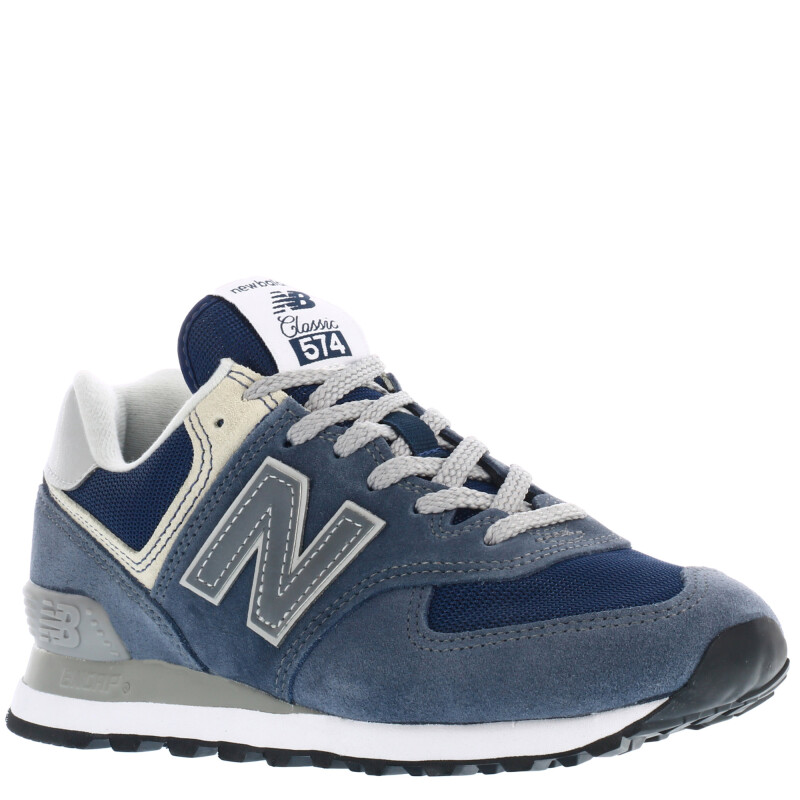 Championes de Hombre New Balance Urbano Azul Piedra - Gris