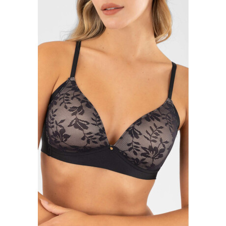 Soutien triangulo preformado canna Negro