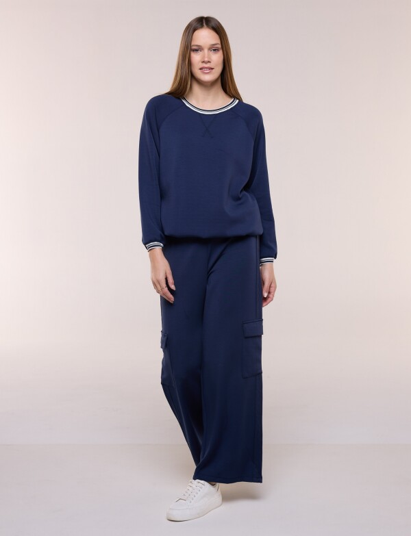 Jogger Recto Cargo AZUL
