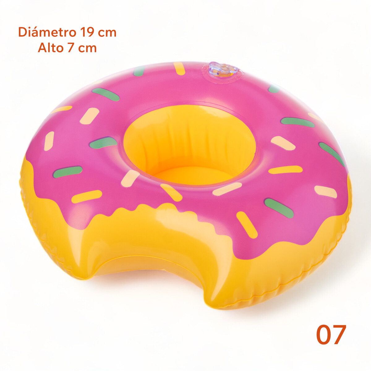 Inflable Posa Vaso Bebida Para Piscina Variedad Diseños 