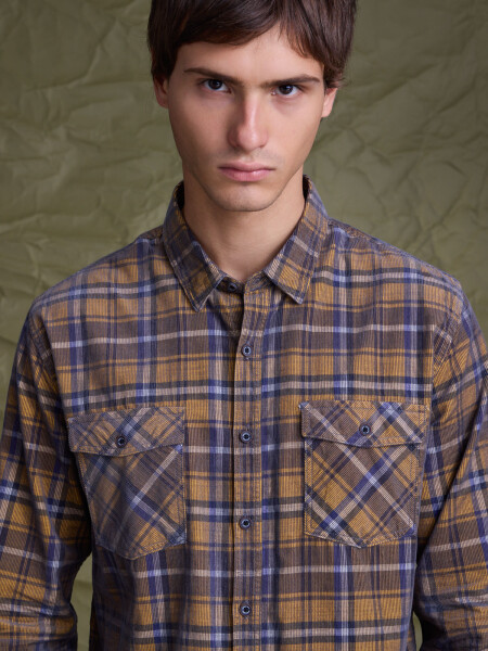 SHIRT TIGRIS 4.0 AMARILLO/AZUL