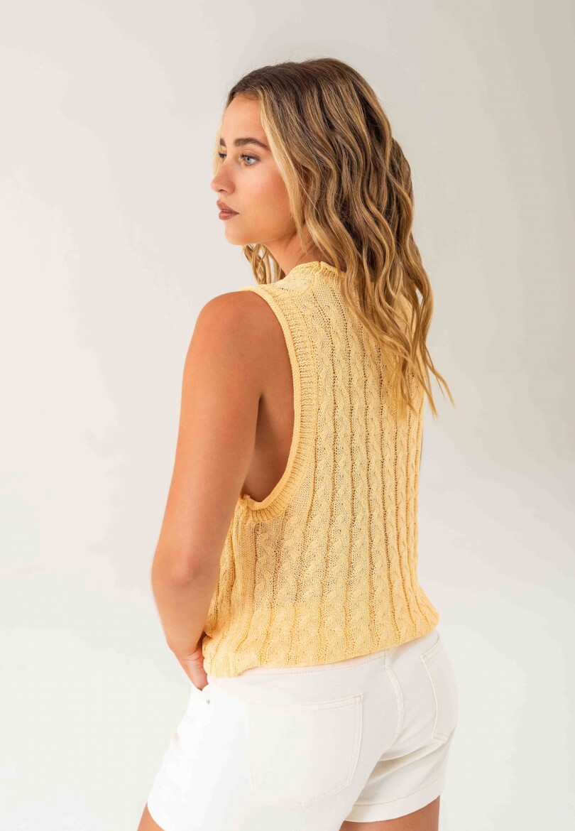 Chaleco Eterna Amarillo