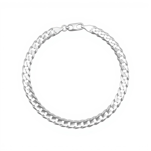 Pulsera cubana - Plata 925 - Sin piedra - PU3842 sinpiedra