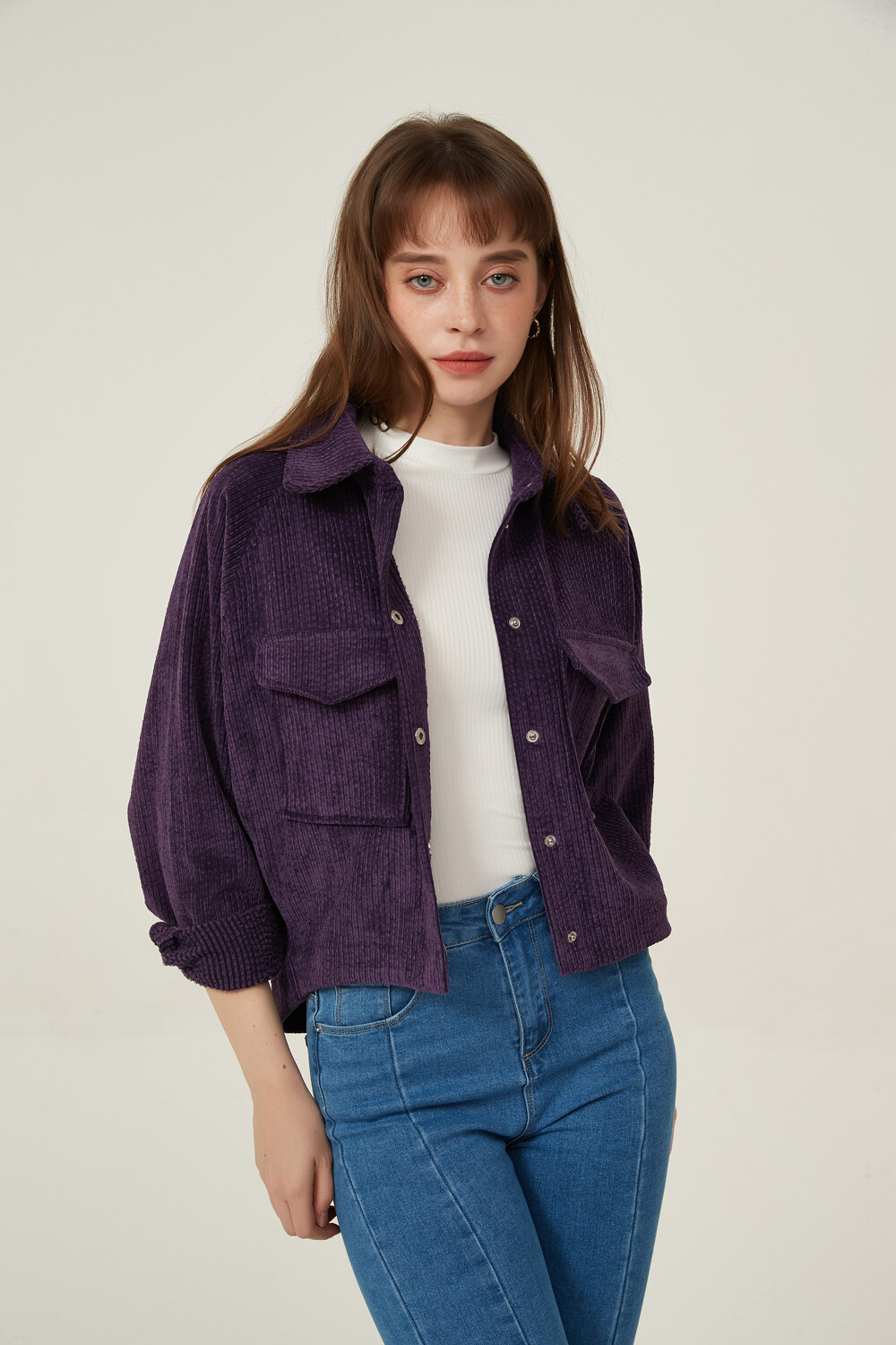 Campera Cleas Violeta