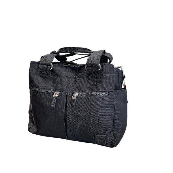 Cartera microfibra Negro