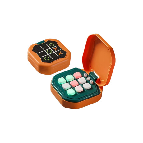 Juego de mesa TATETI electrónico digital Naranja