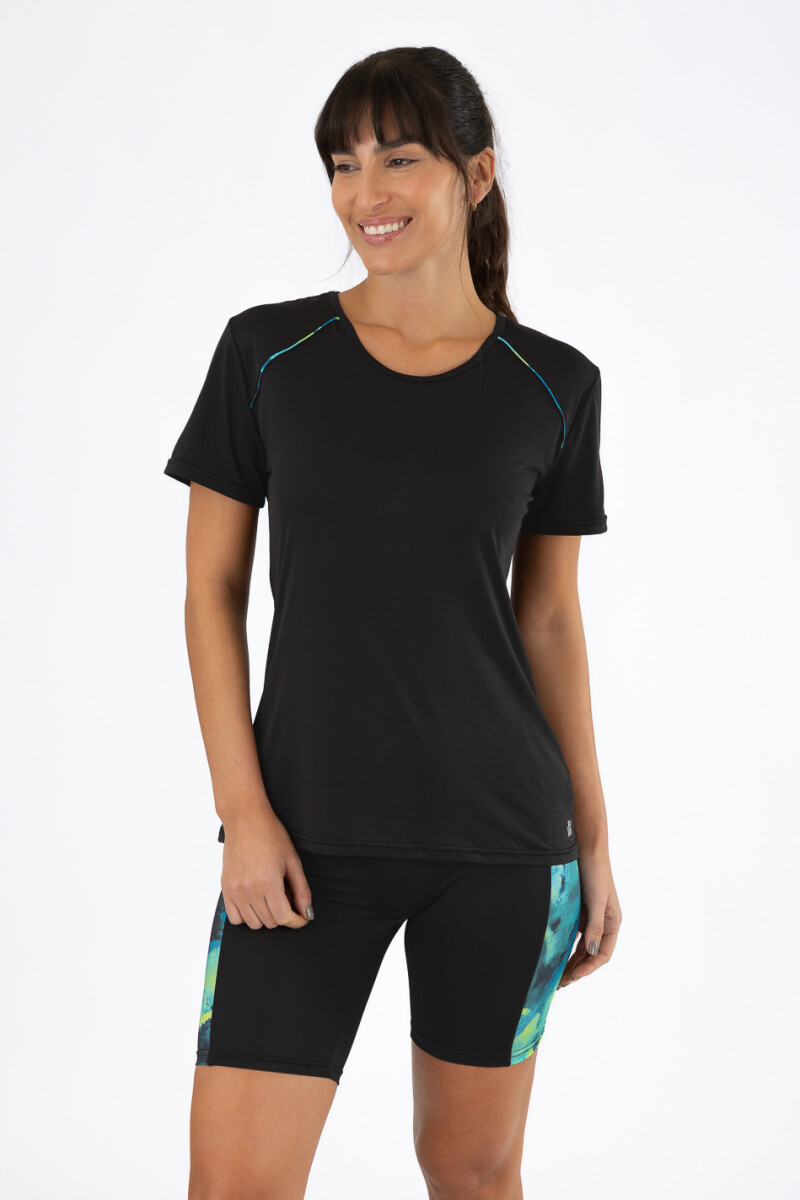 Remera claudia fernandez - Negro 