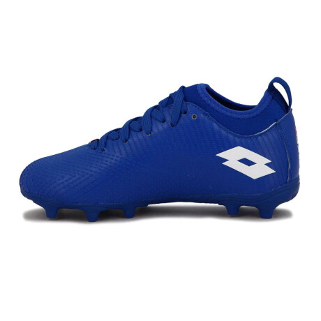 Lotto Verona Futbol Cancha Men Md Azul-Blanco