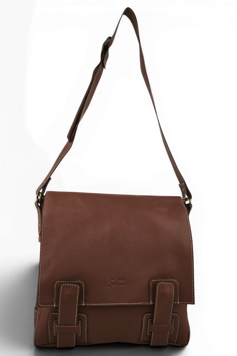 Morral en Cuero Genuino - Pieza Única de Calidad Premium Morral en Cuero Genuino - Pieza Única de Calidad Premium