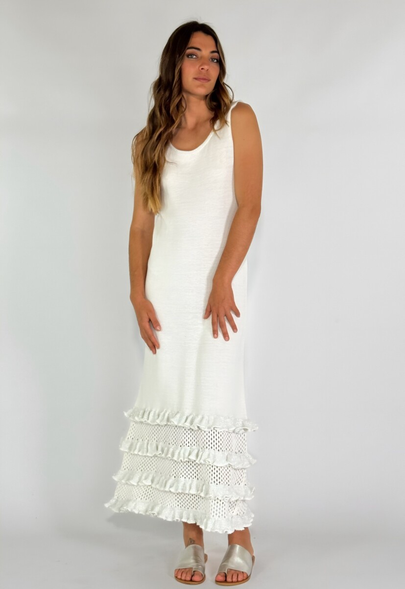 VESTIDO AZAHAR - BLANCO 