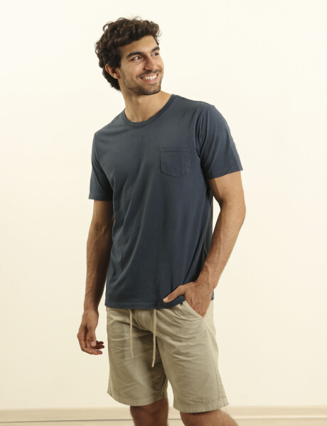 520298 T-SHIRT HARRY Azul Oscuro