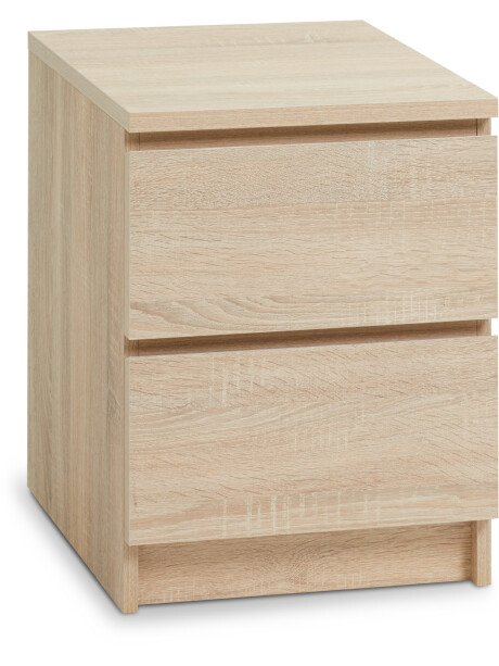Mesa de luz LIMFJORDEN 2 cajones roble Mesa de luz LIMFJORDEN 2 cajones roble