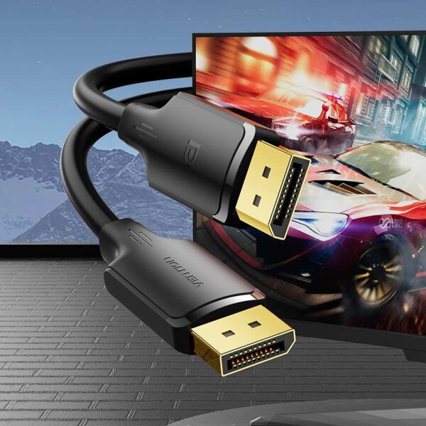 Cable Display Port Macho A Macho 2 M 4K HD Vention Pc Cable Display Port Macho A Macho 2 M 4K HD Vention Pc