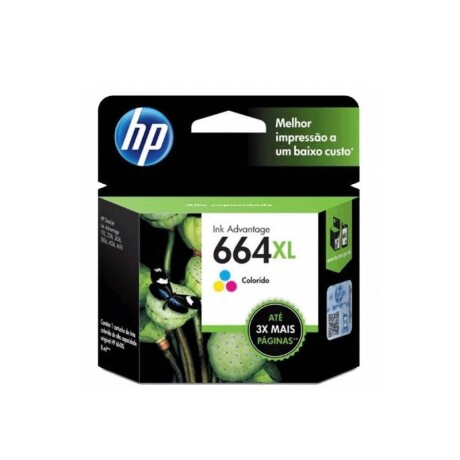 Cartucho HP 664 XL Deskjet F6V30AL Tricolor Cartucho HP 664 XL Deskjet F6V30AL Tricolor